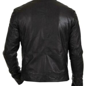 Biker Black Genuine Leather Jacket